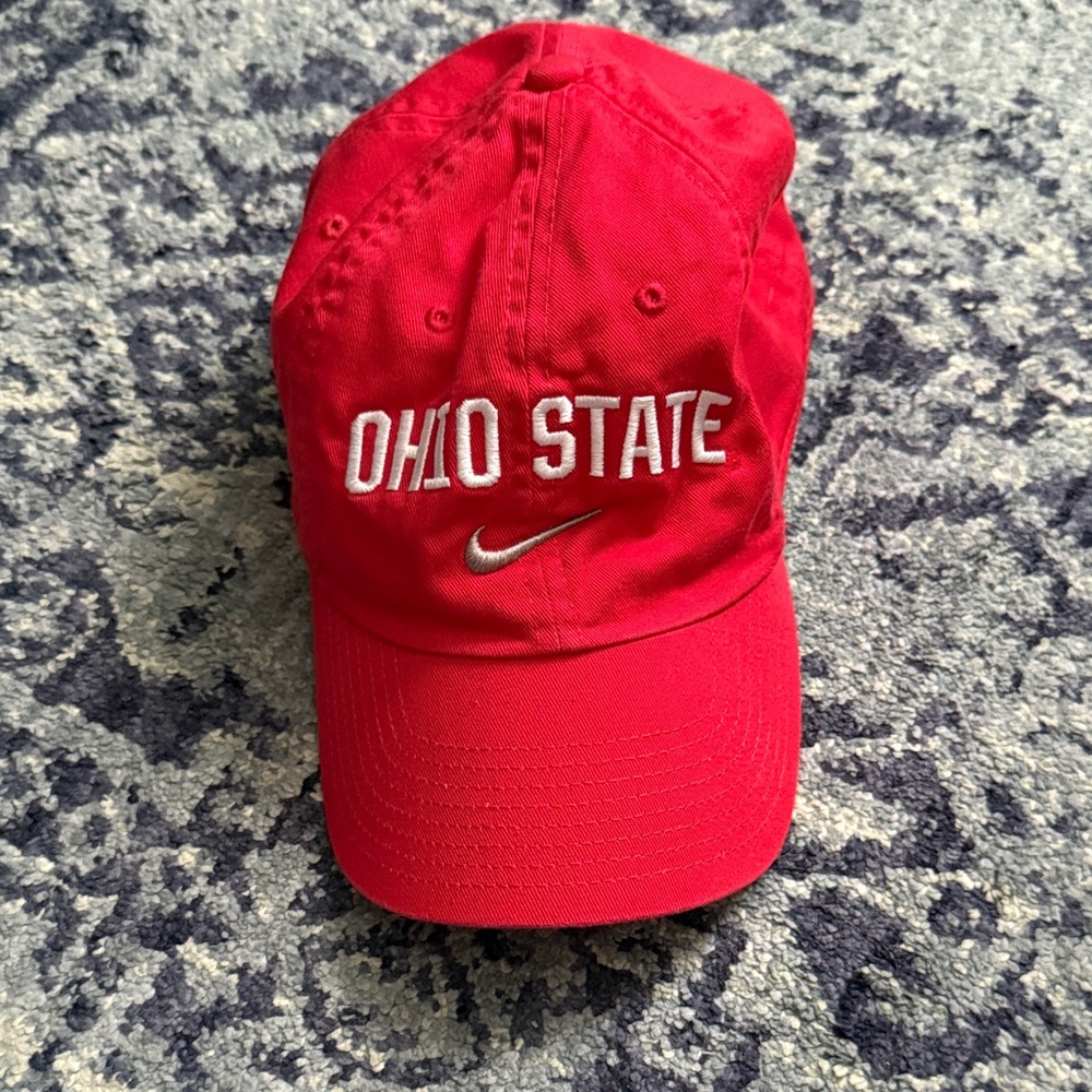 Nike Red Ohio State Cap
